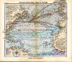 Nordatlantischer Ocean im Winter