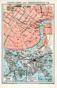 Neuorleans und Mississippidelta