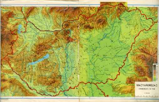 Magyarország domborzata és vizei