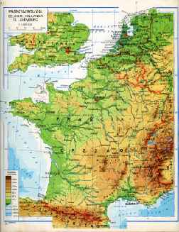 Franciaország, Belgium, Hollandia, Luxemburg