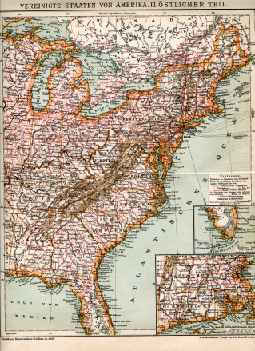 Vereinigte Staaten von Amerika. III. Östlicher Teil