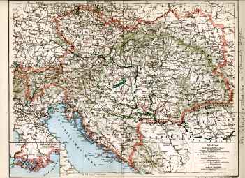 Die Schiffahrtsstrassen in Österreich - Ungarn