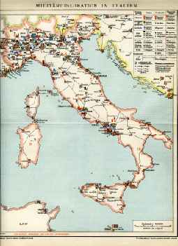 Militardislikation in Italien